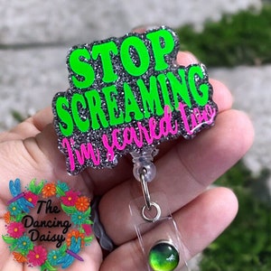 Stop Screaming - I&#39;m Scared too  - badge reel