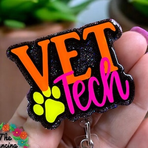 VET TECH - Custom badge reel