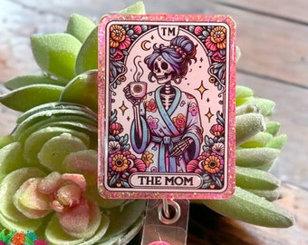 THE MOM Tarot Card -  badge reel