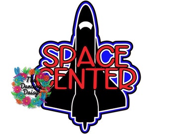 SVG DIGITAL FILE -  Space Center