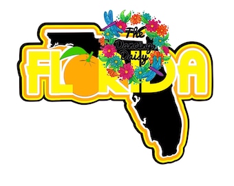 SVG DIGITAL FILE - United States Florida