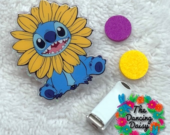 SUNFLOWER STITCH -  Car Vent Clip