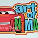 Disney die cut, Disney scrapbooking, Cars die cut, Cars scrapbooking, Disney Art of Animation Cars Lightning McQueen