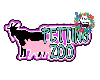 SVG DIGITAL FILE  - Petting Zoo