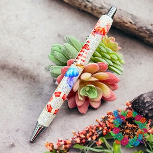 NAUTICAL/ BEACH OCEAN themed - Choice of style -  epoxy pen