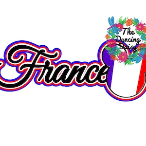 SVG FILE -France Epcot Mickey Mouse Ears