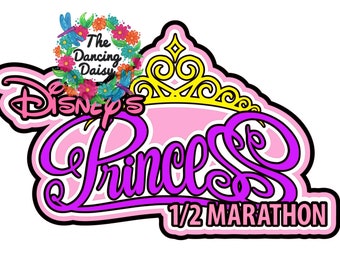SVG DIGITAL FIL - Princess halvmaraton