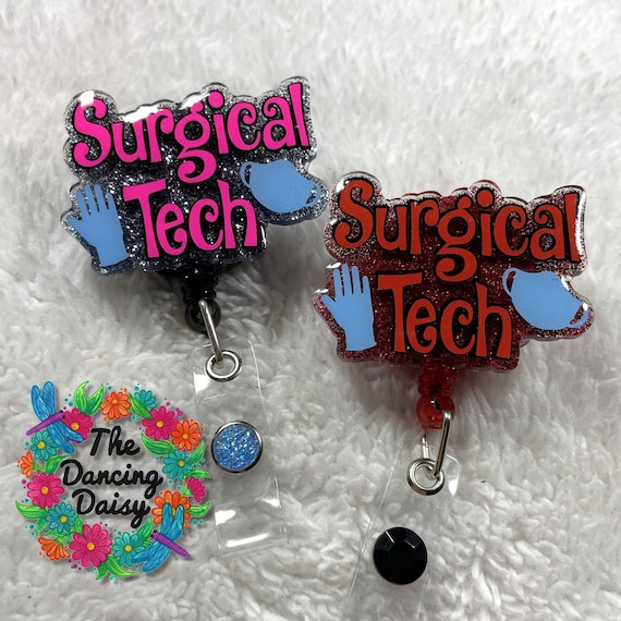 Surgical Tech Badge Reel Surgery Badge Reel Medical Badge Reel -  Canada