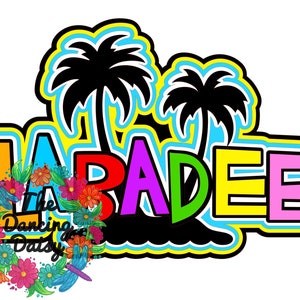 SVG DIGITAL FILE - Labadee Haiti, Royal Caribbean Cruise