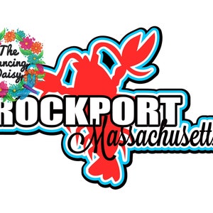 SVG DIGITAL FILE - Rockport Massachusetts Lobster