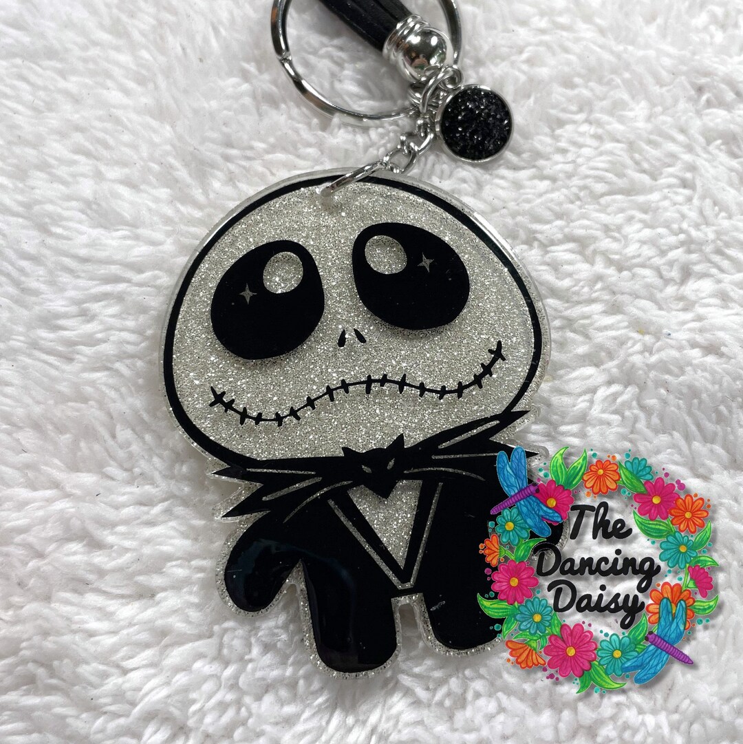 Jack Skellington Keychain Etsy