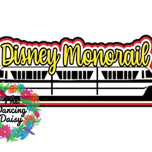 SVG DIGITAL FILE - Monorail transportation