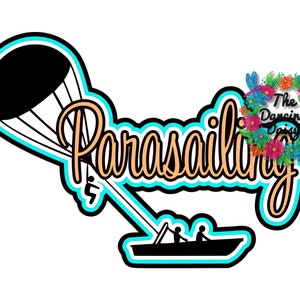 SVG DIGITAL FILES - Parasailing
