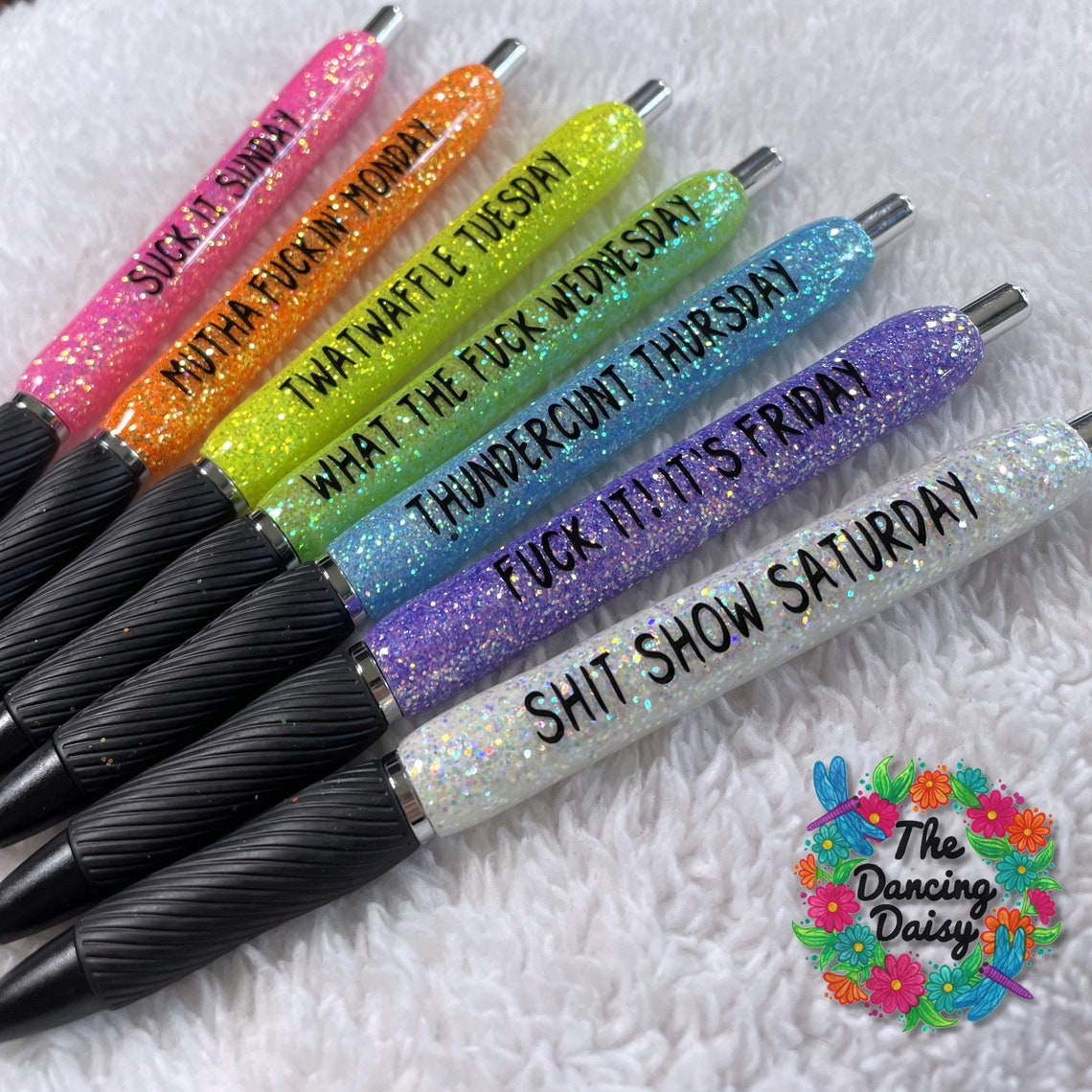 Swear Word Days of the Week Set SHARPIE S GEL Refillable Etsy