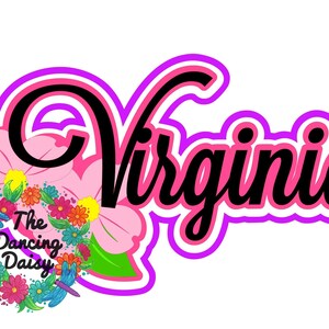FICHIER NUMÉRIQUE SVG - Virginie