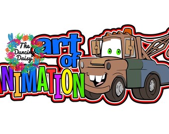 SVG DIGITAL FILE - Art of Animation Cars Mater