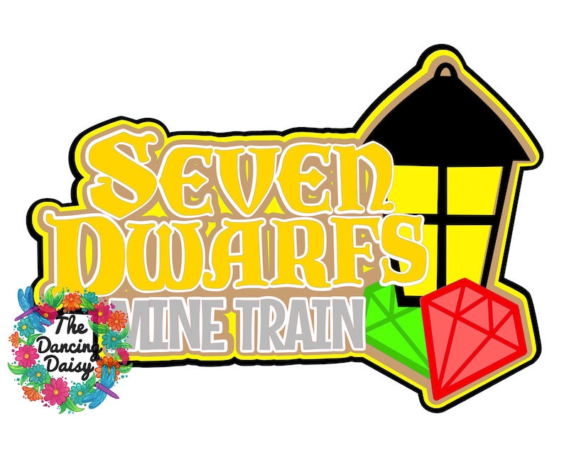 Download SVG DIGITAL FILE Disney inspIred Seven Dwarfs Mine Train ...