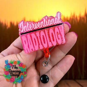 INTERVENTIONAL RADIOLOGY - Custom Badge Reel - Etsy