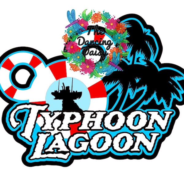 SVG DIGITAL FILE - Typhoon Lagoon