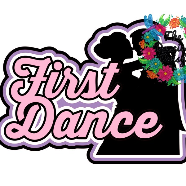 SVG DIGITAL FILE - First Dance  wedding