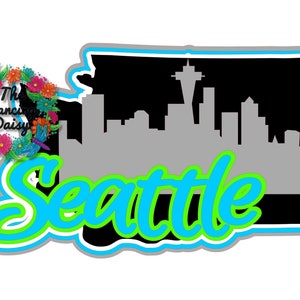 SVG DIGITALE DATEI - Reise Los Angeles Washington