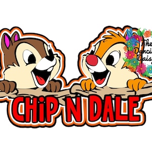 SVG DIGITAL FILE - Chip n Dale
