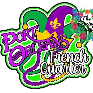 SVG DIGITAL FILE - Port Orleans Resort French Quarter