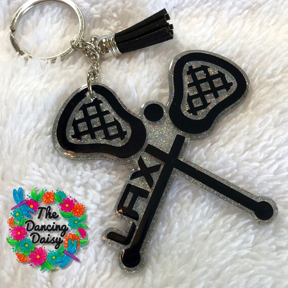 Lacrosse keychain best sale