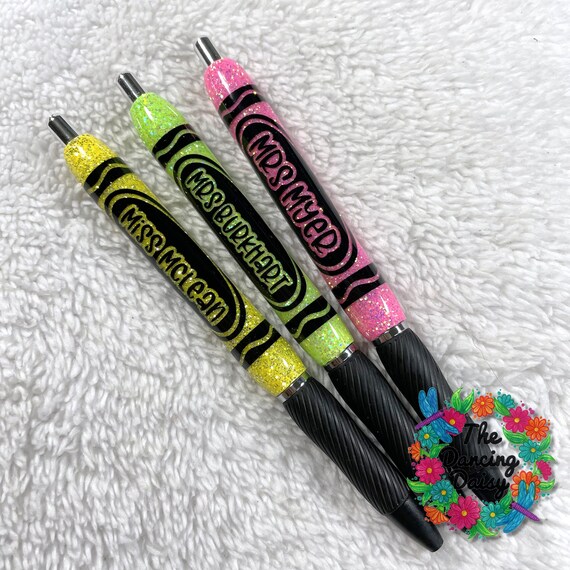 Crayon Teacher Pens