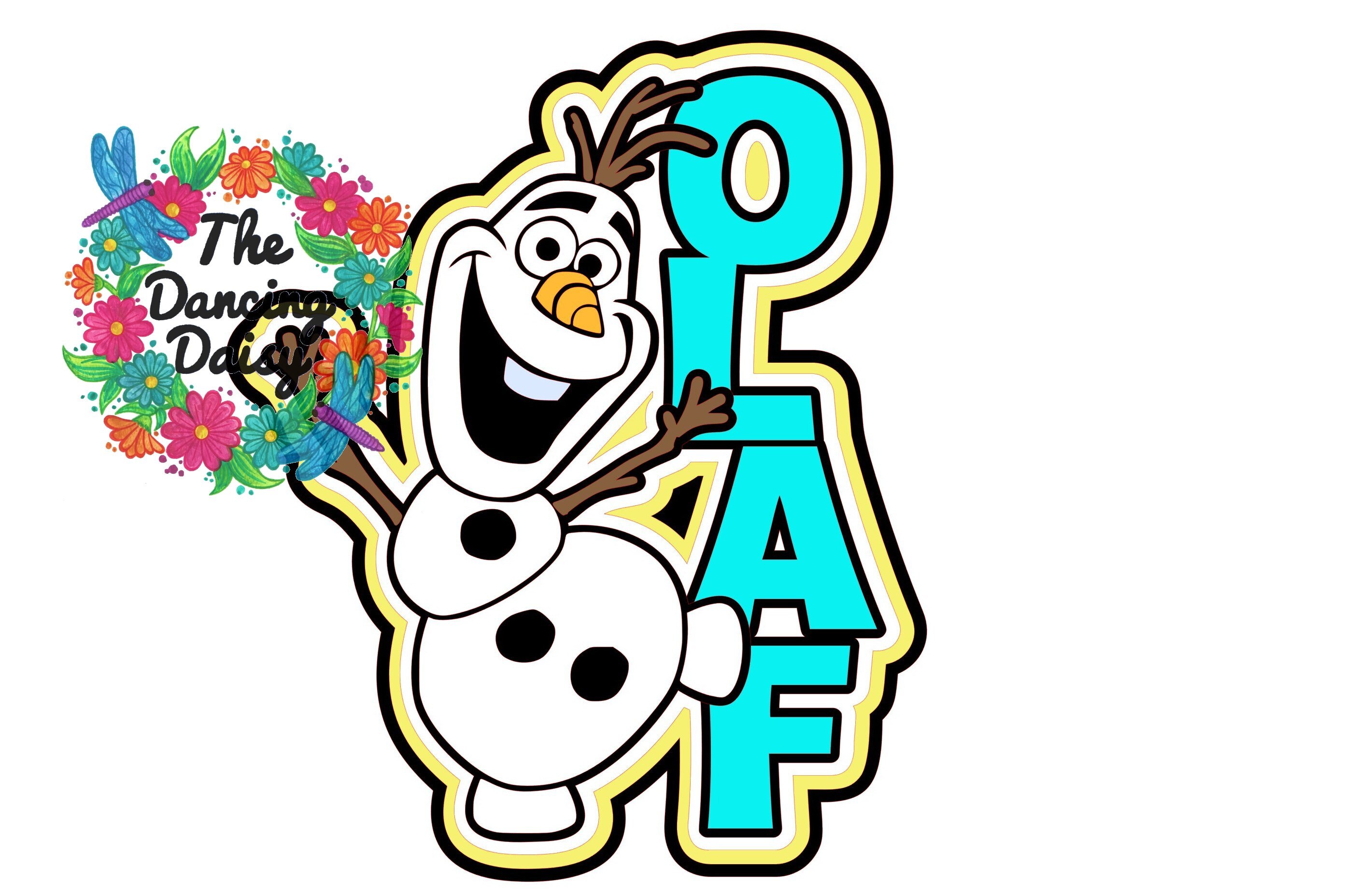 SVG DIGITAL FILE - Olaf Frozen - Etsy