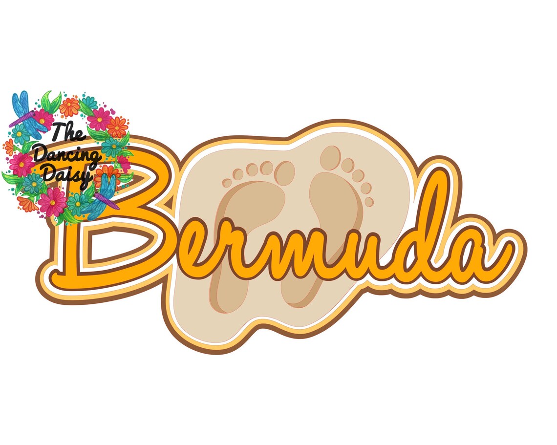 SVG DIGITAL FILE Bermuda Travel / Vacation Die Cut Etsy