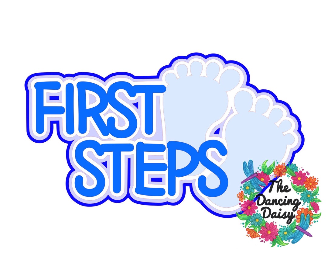 SVG DIGITAL FILE Baby's First Steps - Etsy