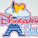 Disney die cut, Disney scrapbooking, Disney Disneyland Paris scrapbooking, paper piecings die cut title for scrapbook