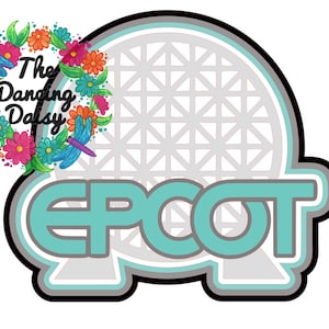 SVG DIGITAL FILE - Epcot Spaceship Earth