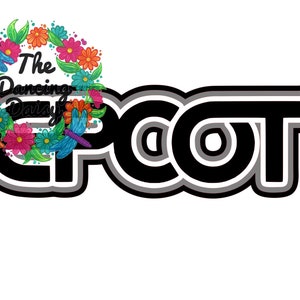 SVG DIGITAL FILE - Epcot logo
