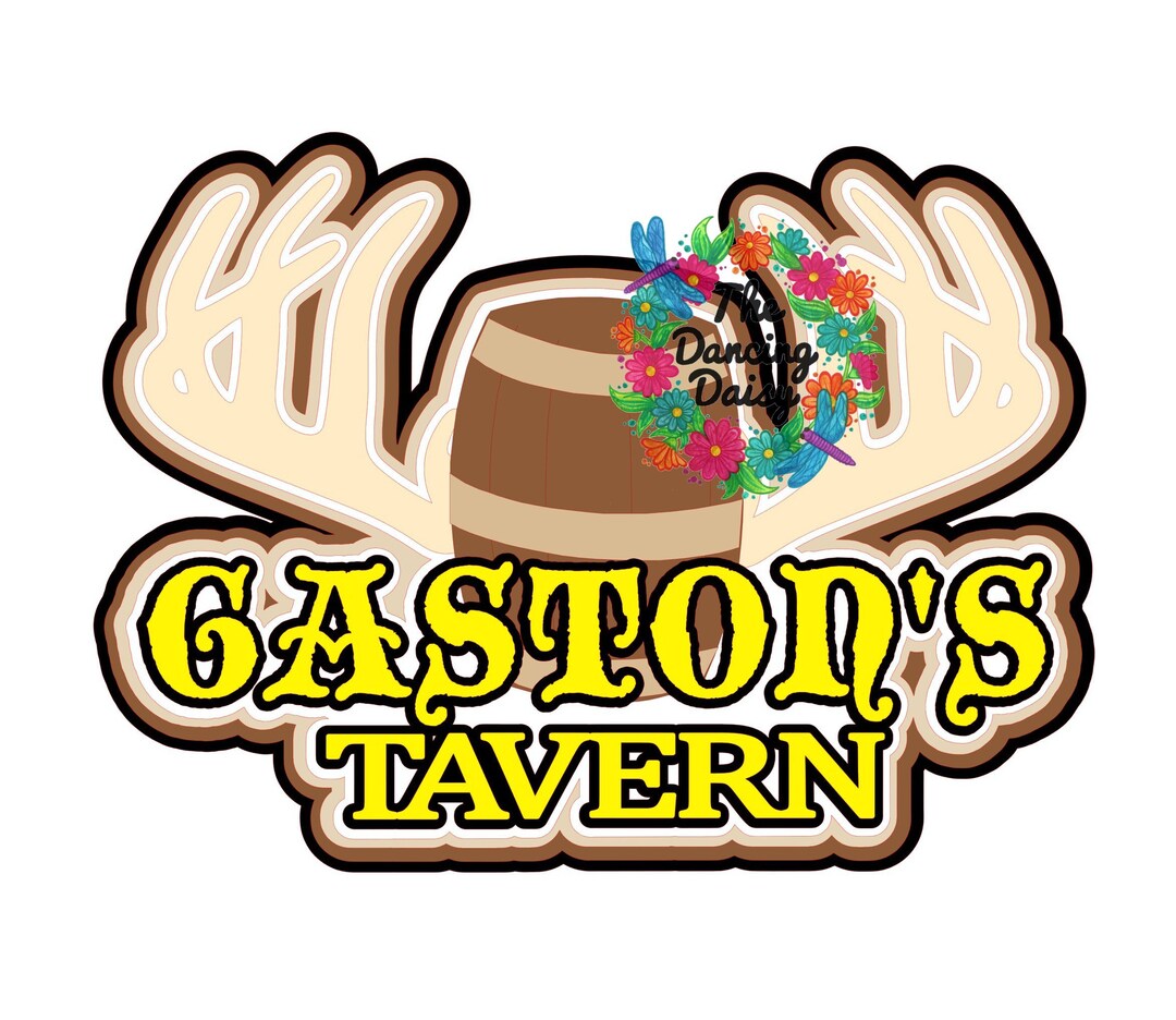 SVG DIGITAL FILE Gaston's Tavern Dining - Etsy