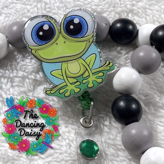 Frog with Big Eyes - Badge Reel