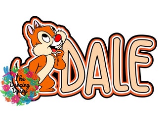 SVG DIGITAL FILE - Dale Chipmunk