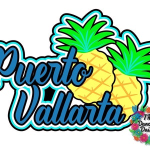 SVG DIGITAL FILE - Puerto Vallarta Mexico travel