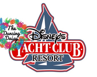 SVG DIGITAL FILE - Yacht Club Resort
