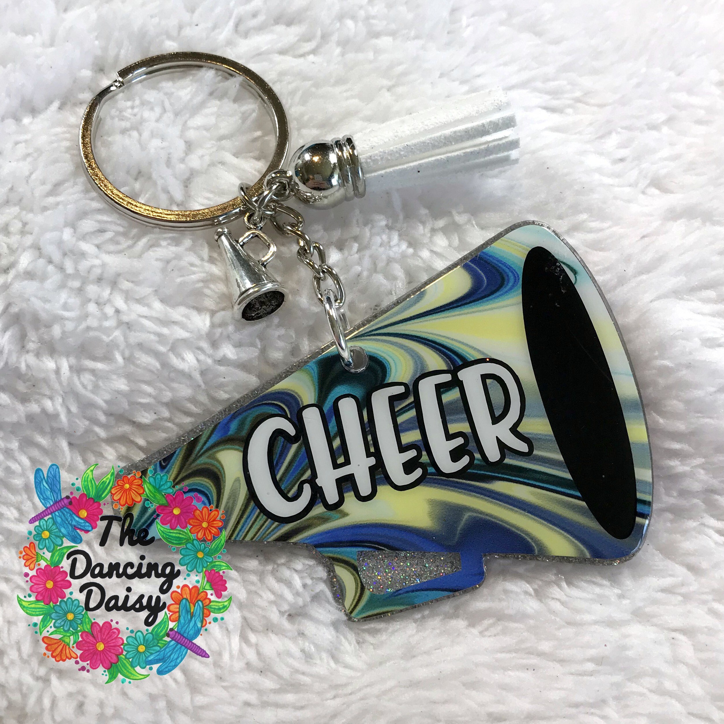 Acrylic megaphone keychain store
