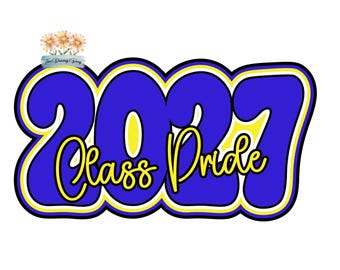 2027 - Class Pride - school / education -  Die Cut Scrapbook Embellishment / Title - PHYSICAL ITEM