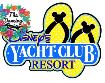 SVG DIGITAL FILE - Yacht Club Resort