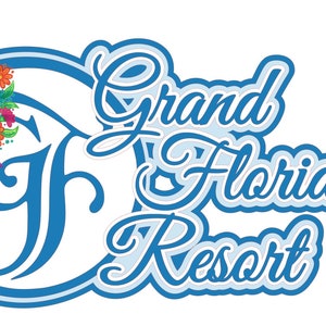 FILE DIGITALE SVG - Grand Floridian Resort Hotel