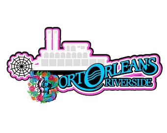 SVG DIGITAL FILE - Port Orleans Resort Hotel