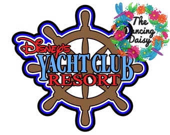 SVG DIGITAL FILE - Yacht Club Resort