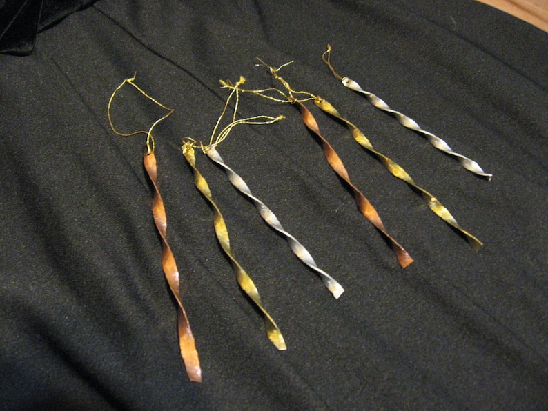 Vintage Style Metal Christmas Tree Icicles Etsy