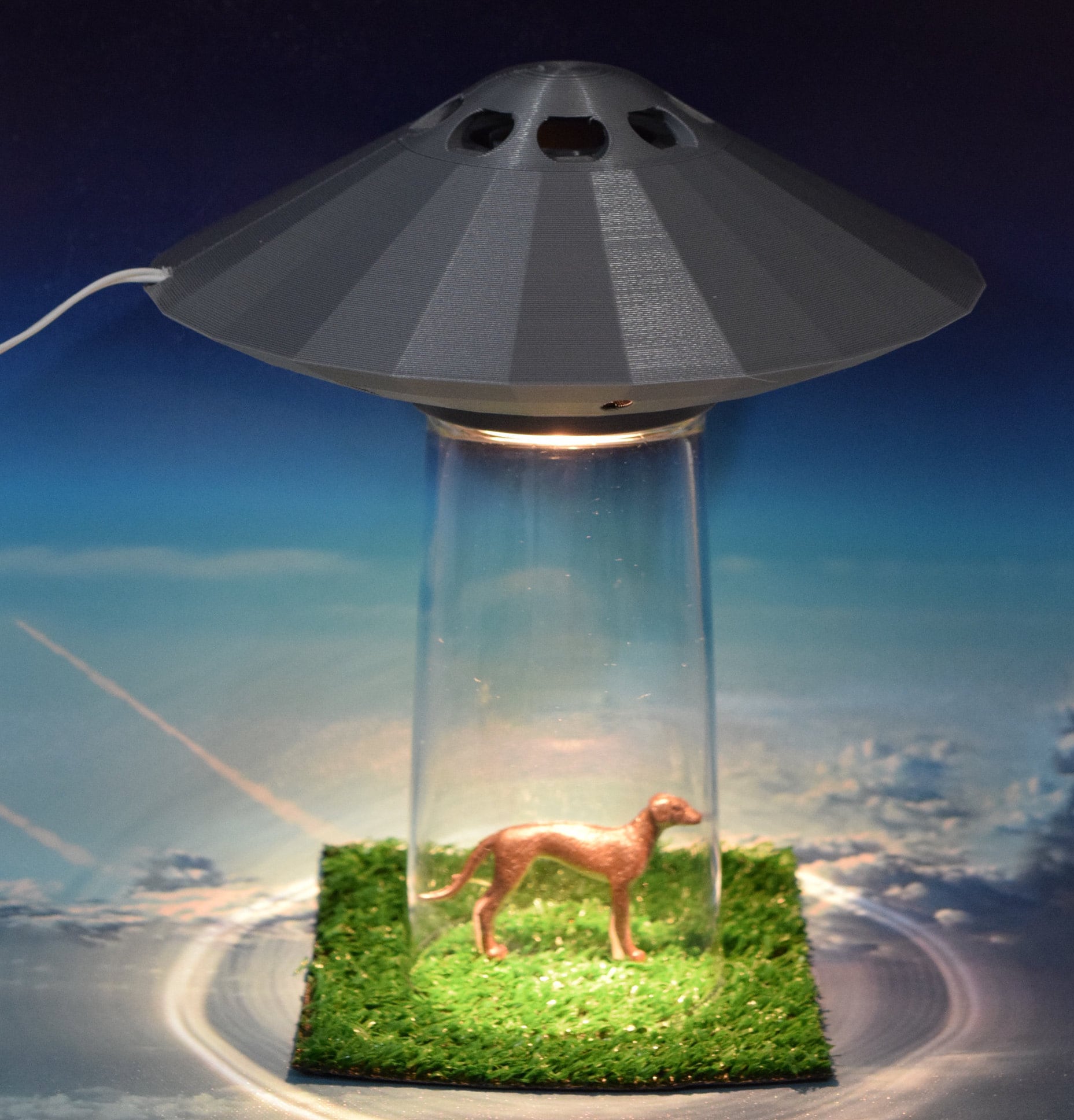 Ufo cow lamp - Etsy 日本