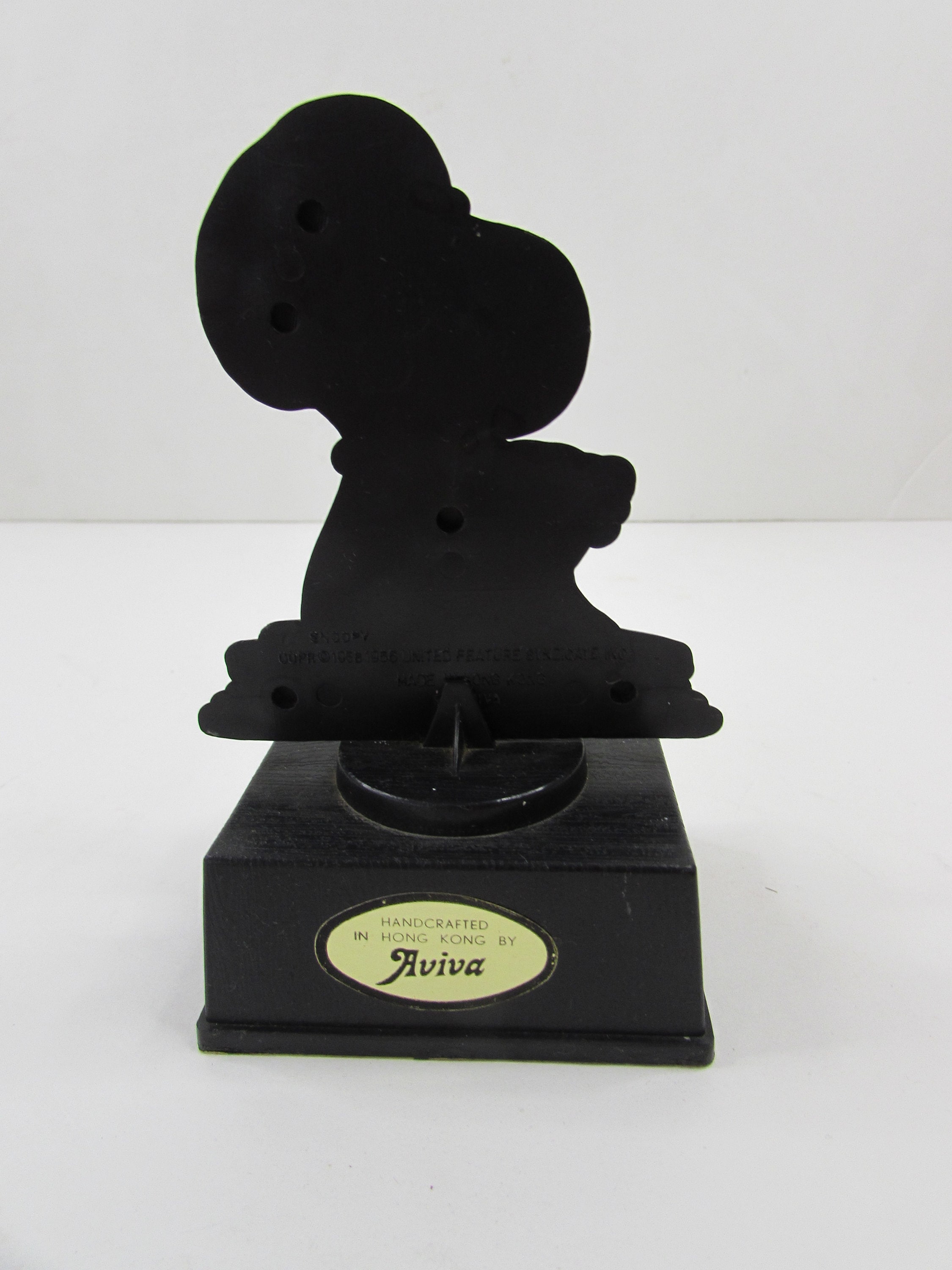 Snoopy Award/trophy Gram, Vintage Snoopy Trophy/award, 1966