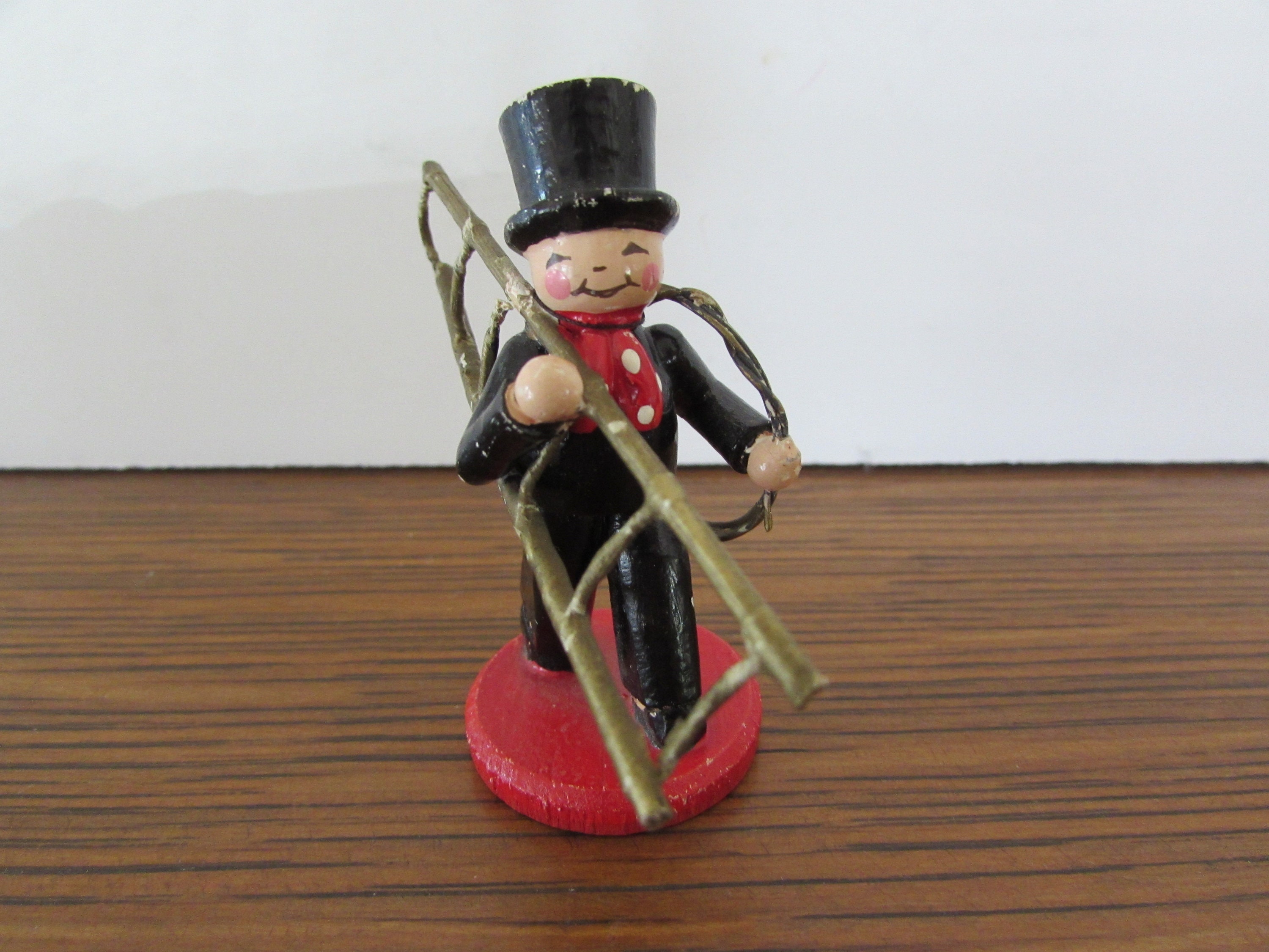 Antique Steinbach Germany Miniature Chimney Sweep Figurine